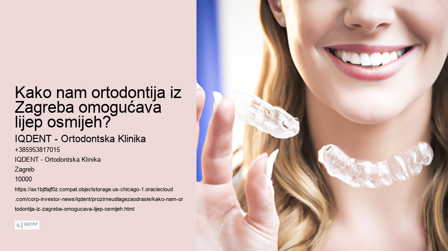 Kako nam ortodontija iz Zagreba omogućava lijep osmijeh?